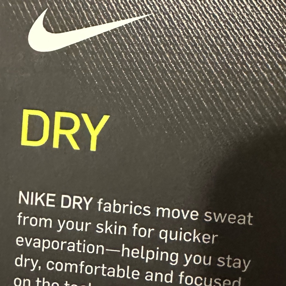 Nike Women's DRI-FIT Charcoal Gray Racerback Tank Sz L - Picture 6 of 7